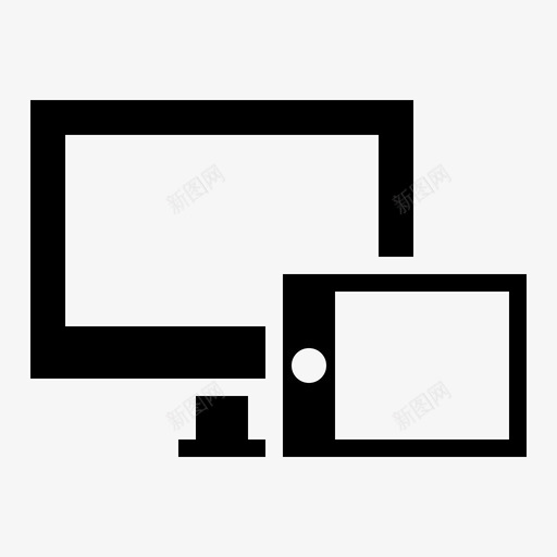 计算机和平板电脑网络技术svg_新图网 https://ixintu.com 计算机 平板电脑 网络技术 网络 字形