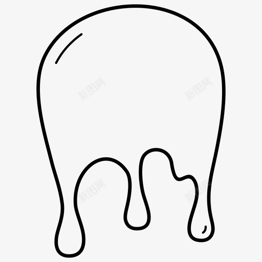 滴漆电流滴电流滴漆svg_新图网 https://ixintu.com 滴漆滴 电流 油漆 污渍