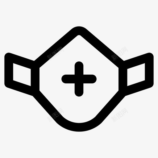 口罩面罩保健svg_新图网 https://ixintu.com 口罩 面罩 保健 外科