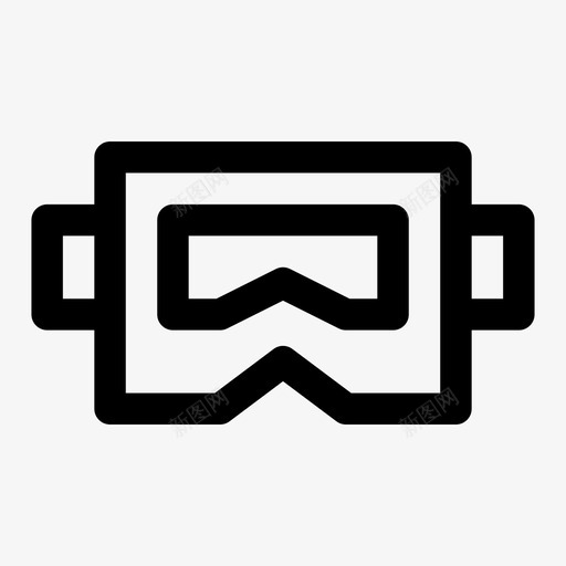 眼镜结构护目镜svg_新图网 https://ixintu.com 眼镜 结构 护目镜