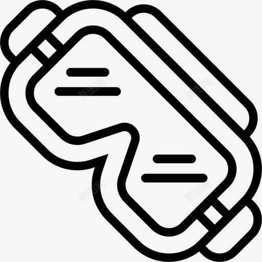 潜水眼镜护目镜潜水svg_新图网 https://ixintu.com 潜水 眼镜 护目镜 游泳 无尽 夏天