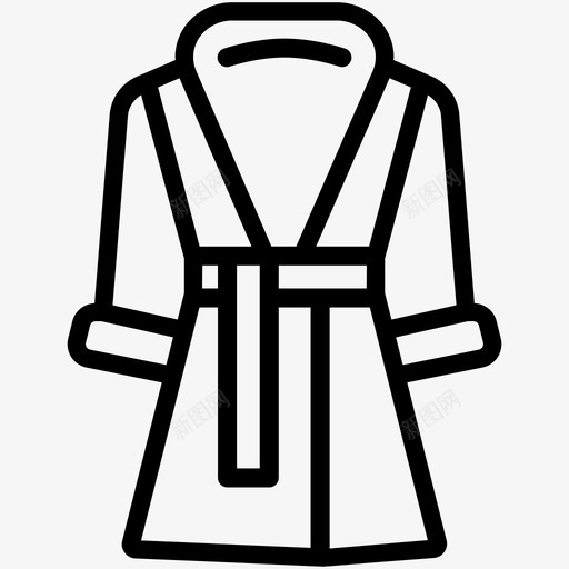 浴袍浴室淋浴svg_新图网 https://ixintu.com 浴袍 浴室 淋浴 套装 洗手间 酒店 酒店服 服务