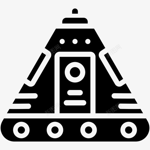 太空舱天文学宇宙飞船svg_新图网 https://ixintu.com 太空舱 宇宙飞船 天文学