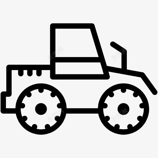 拖拉机农业农场svg_新图网 https://ixintu.com 农业 拖拉机 农场 车辆 建筑 改造