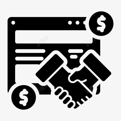 搜索引擎优化和营销网络搜索引擎优化技术字形svg_新图网 https://ixintu.com 搜索引擎 优化 营销网络 技术 字形