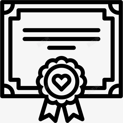 结婚证订婚邀请svg_新图网 https://ixintu.com 结婚证 婚礼 订婚 邀请 结婚 庆典
