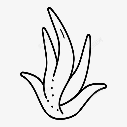 海藻藻类礁石svg_新图网 https://ixintu.com 海藻 藻类 礁石 水下 植物