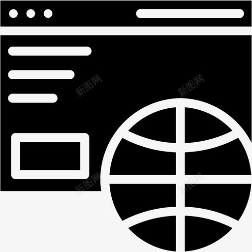 dns管理域网络svg_新图网 https://ixintu.com 管理 域网 网络 网站 托管