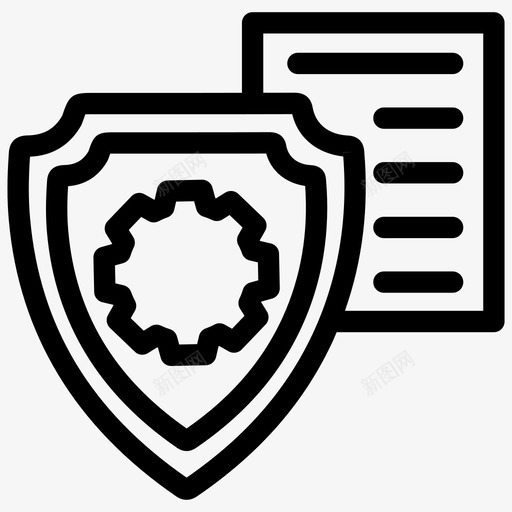 安全保密防御svg_新图网 https://ixintu.com 安全保密 防御 保护 屏蔽 业务 分析