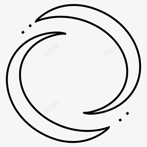 圆边界双音svg_新图网 https://ixintu.com 边界 双音 旋转 轮子