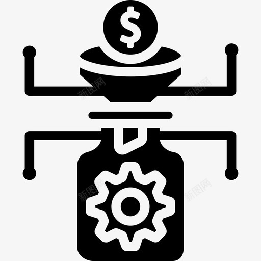 保存转换美元svg_新图网 https://ixintu.com 保存 转换 美元 收入 金钱 储蓄 数字 营销