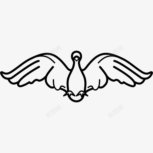艺术装饰鸟鹰隼svg_新图网 https://ixintu.com 艺术 装饰 鸟鹰 动物 野生动物 年代 复古 时尚 风格