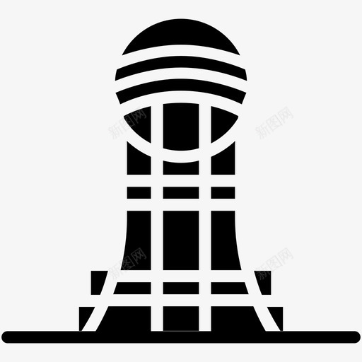 拜德雷克塔建筑物地标svg_新图网 https://ixintu.com 德雷克塔 地标 位置 建筑物
