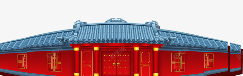 门庭png免抠素材_新图网 https://ixintu.com 门庭