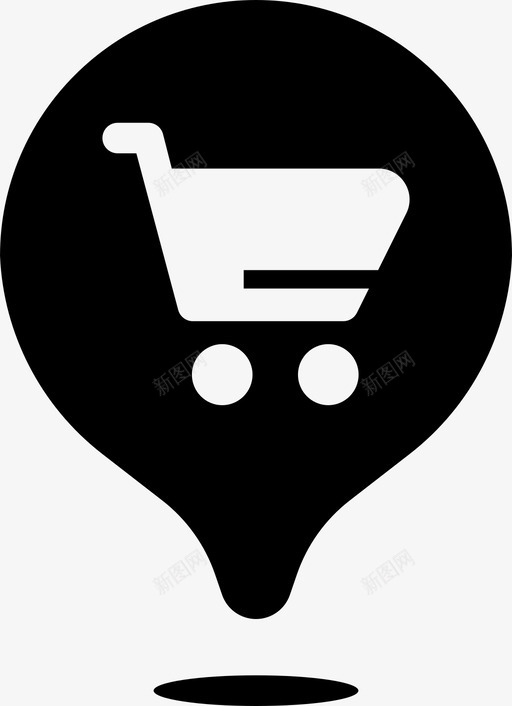 杂货店地图别针位置折扣店零售店svg_新图网 https://ixintu.com 地图 别针 位置 杂货店 超市 折扣店 零售店 购物车 地址 兴趣 图示
