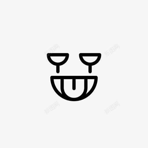 表情符号厚脸皮哭svg_新图网 https://ixintu.com 表情 符号 厚脸皮 舌头