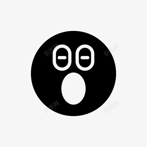 打哈欠昏昏欲睡表情符号svg_新图网 https://ixintu.com 表情 符号 打哈欠 昏昏欲睡 困倦