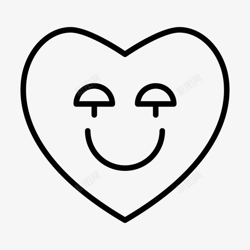 心哭表情svg_新图网 https://ixintu.com 表情 心哭 爱情 人心