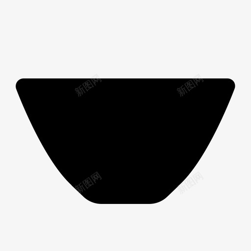 碗厨师厨房svg_新图网 https://ixintu.com 厨房 厨师 厨具 工具 固体