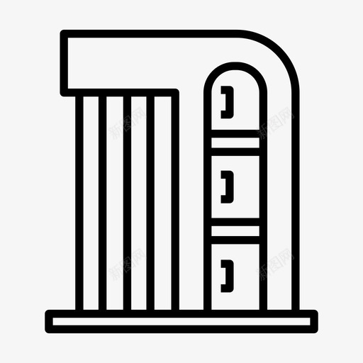 办公建筑城市svg_新图网 https://ixintu.com 建筑 办公 城市 地产 现代
