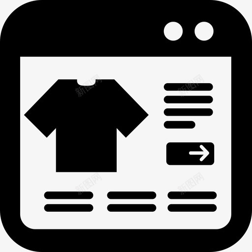 时尚电子商务商店购买服装svg_新图网 https://ixintu.com 时尚 电子商务 商店 购买 服装 在线 购物网站 登录 搜索引擎 优化