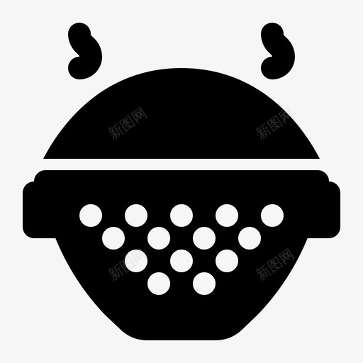 饭碗厨师厨房svg_新图网 https://ixintu.com 饭碗 厨具 厨师 厨房 工具