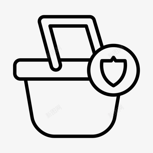 购买篮子屏蔽svg_新图网 https://ixintu.com 购买 篮子 屏蔽 购物 购物篮