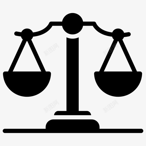 天平秤正义秤法律符号svg_新图网 https://ixintu.com 天平 正义 法律 符号 度量衡 会计 财务 图示 矢量 矢量图 图标