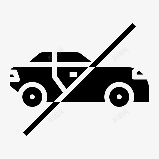汽车公共出租车svg_新图网 https://ixintu.com 汽车 公共 出租车 交通工具 车辆 社会 距离 实心 图标