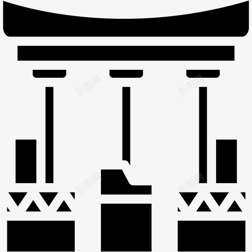 komkmbo神庙建筑埃及svg_新图网 https://ixintu.com 神庙 埃及 建筑