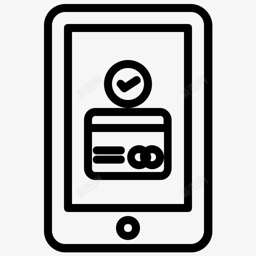 网上银行现金svg_新图网 https://ixintu.com 网上银行 现金 手机 钱付款 付款