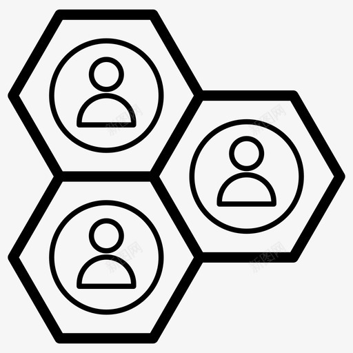 社会关系公司连接人svg_新图网 https://ixintu.com 社会关系 公司 连接 互联网络 图标 集合