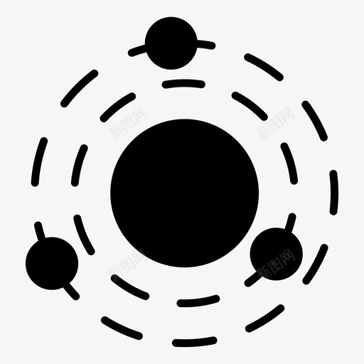 太阳系天文学天体物理学svg_新图网 https://ixintu.com 太阳系 天文学 天体 物理学 行星 公转 星系 空间 符号 矢量 矢量图