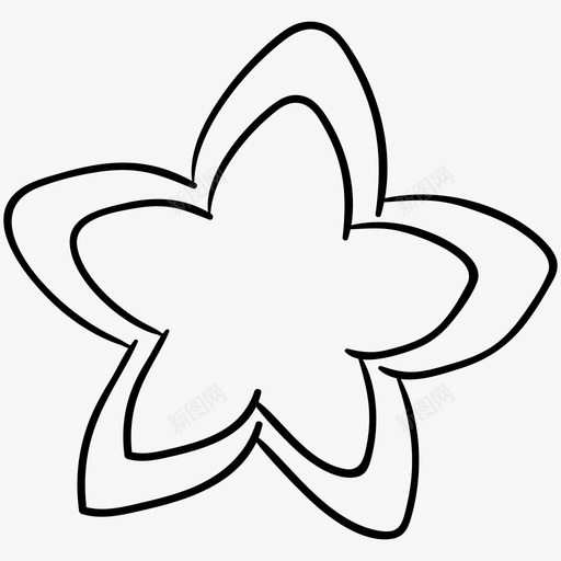 星星花装饰花幻想花svg_新图网 https://ixintu.com 星星 幻想 装饰 花花 花卉 设计 香水 水花 公主 主和 手绘