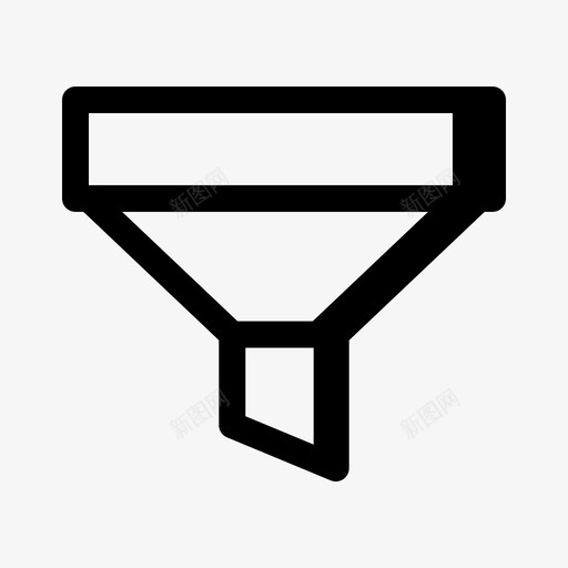 双漏斗过滤器svg_新图网 https://ixintu.com 漏斗 过滤器
