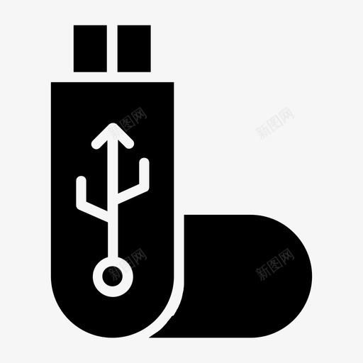 闪存驱动器闪存usb存储设备svg_新图网 https://ixintu.com 闪存 驱动器 存储设备 数字 电子设备 图示