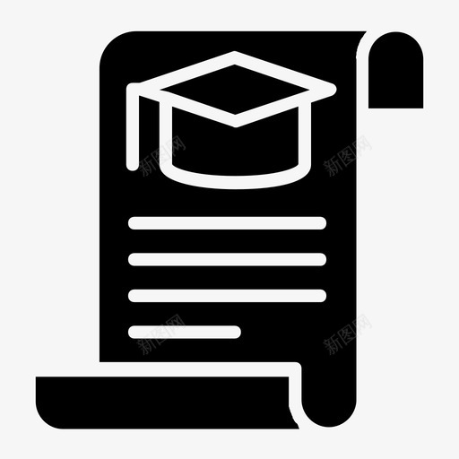 学生学位奖学金学生证书svg_新图网 https://ixintu.com 学生 学位 奖学金 学生证 证书 表现 说明书 在线教育 图示