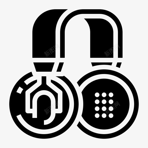 耳机音频电子svg_新图网 https://ixintu.com 耳机 音频 电子 娱乐 声音 在家 工作 实心 图标