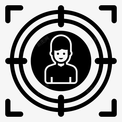 目标客户以客户为中心客户细分svg_新图网 https://ixintu.com 客户 目标 为中心 细分 焦点人物 受众 业务 图示 集合