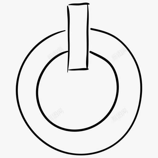 关机电源开关设置教育svg_新图网 https://ixintu.com 关机 电源 开关 设置 教育 电子 电子学 学习 培训 矢量 矢量图