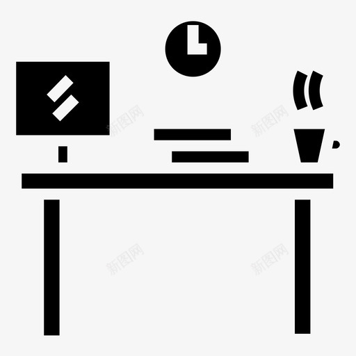 工作场所业务项目图示符svg_新图网 https://ixintu.com 工作 工作场 场所 业务 项目 图示