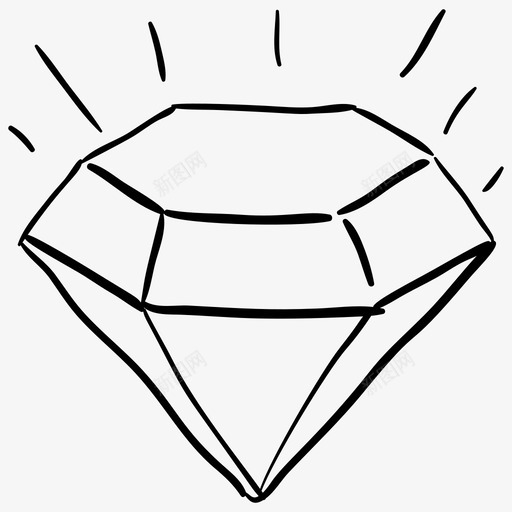 钻石同素异形体碳合金svg_新图网 https://ixintu.com 钻石 矢量图 矢量 健身房 水疗 美容 同素 宝石 水晶 合金 形体