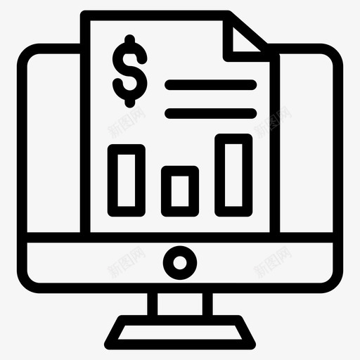 在线报告银行对账单业务文件svg_新图网 https://ixintu.com 在线 报告 业务 文件 银行 账单 文档 一组 财务 矢量 矢量图