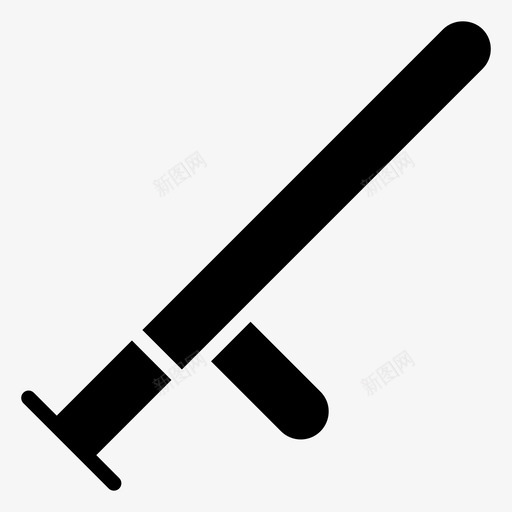 警棍一套法律和正义的实心矢量图标svg_新图网 https://ixintu.com 警棍 一套 法律 正义 实心 矢量 矢量图 图标