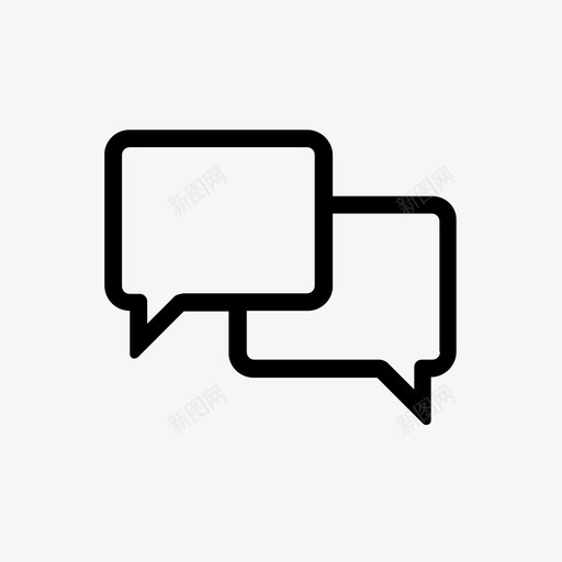 在线评论网络聊天svg_新图网 https://ixintu.com 在线 评论 网络聊天 信息