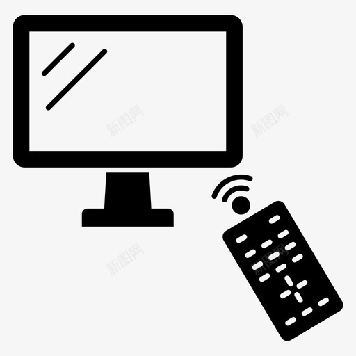液晶遥控器遥控器无线控制器svg_新图网 https://ixintu.com 遥控器 液晶 无线 控制器 屏幕 通用 一套 音乐 多媒体 符号 矢量