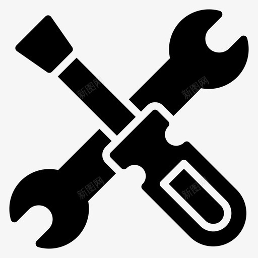 技术工具维修设备安装工具svg_新图网 https://ixintu.com 工具 技术 技术工 扳手 维修 设备安装 房地产 实体 实体图 图标