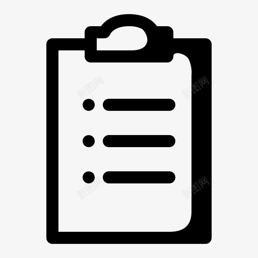 任务剪贴板列表svg_新图网 https://ixintu.com 任务 剪贴板 列表 报表 杂项