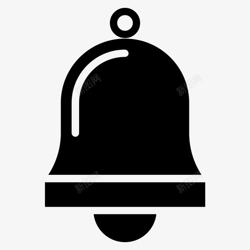 铃警报注意svg_新图网 https://ixintu.com 警报 注意 通知 警告