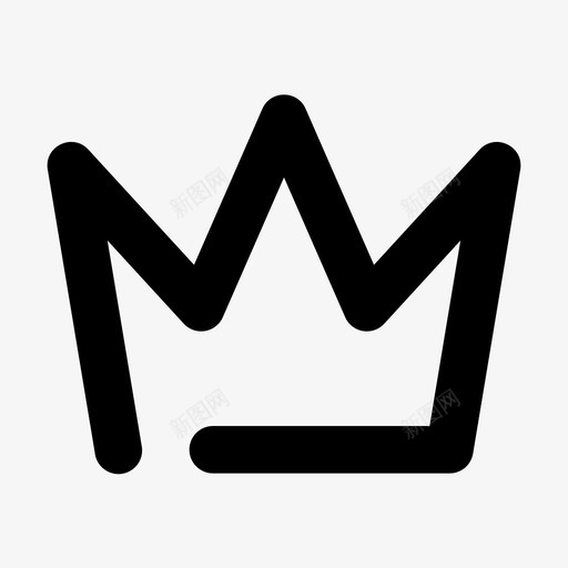 女王王冠公主svg_新图网 https://ixintu.com 女王 王冠 公主 胜利 赢家 独角 图标